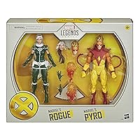 X-Men Marvel Legends: Pyro and Rogue 6 Inch Action Figure 2-Pack