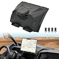 Electronic Device Table Holder for Teryx KRX 1000 20-24, Phone Tablet GPS Holder Sporty Electronic Device Mounts with Storage Box for Kawasaki Teryx KRX 1000 2020-2024 Accessories