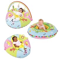 Galt Toys, 3 in 1 Playnest & Gym, Baby Activity Center & Floor Seat, Ages 0+, Multicolor, Model:1004819t, 1 x Inflatable ring included
