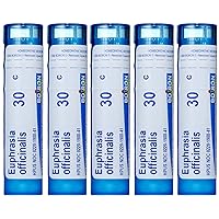 Boiron Euphrasia Officinalis 30C (Pack of 5), Homeopathic Medicine for Eye Discharge