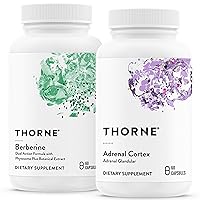 Stress and Immune Support Bundle - Berberine & Adrenal Cortex - 30 to 60 Servings
