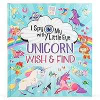 I Spy With My Little Eye Unicorn Wish & Find - Kids Search, Find, and Seek Activity Book, Ages 3, 4, 5, 6+