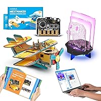 Makeblock Nextmaker 3 in 1 Coding Kit, Coding for Kids 8-12, Coding for Kids with Free Online Courses, Coding Set for Kids Ages 8-12, Amazing Gift and Educational Coding Toys for Kids