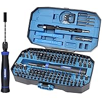 STREBITO Precision Screwdriver Set 153 in 1 Small Magnetic Screwdriver Set with Case, Electronic Repair Tool Kit for Computer, Laptop, iPhone, Macbook, PC, PS5, Xbox Controller, RC, Jewelers, Glasses