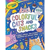 Crayola: Colorful Cats And Snacks (A Crayola Coloring Glitter Sticker Activity Book for Kids) (Crayola/BuzzPop) Crayola: Colorful Cats And Snacks (A Crayola Coloring Glitter Sticker Activity Book for Kids) (Crayola/BuzzPop) Paperback