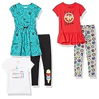 Amazon Essentials Disney | Marvel | Star Wars | Frozen | Princess Girls and Toddlers' Mix-and-Match Outfit Sets