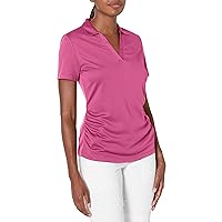 PGA TOUR Women's Airflux Short Sleeve Golf Polo Shirt (Size X-Small - XX-Large)