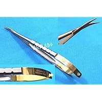 German Stainless T/C CASTROVIEJO Micro Surgery Stitch Scissors 5.5
