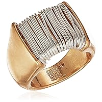 Soho Womens Puffy Heart Cocktail Ring