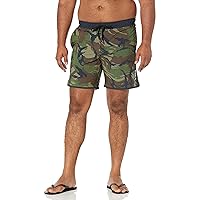 RVCA Men's Standard 4-Way Stretch Elastic Waist 17 Inch Boardshort