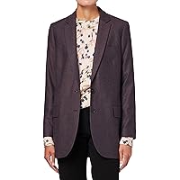 Paul Smith Women's Check Two-Button Jacket