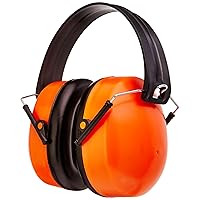 Performance Tool W50071 Lightweight Folding Ear Muffs with Foam-Filled Ear Cups for Excellent Noise Reduction - NRR 25dB
