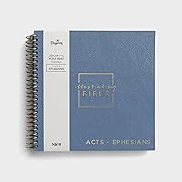 Illustrating Bible NIV Blue: Journal Your Way Through Acts - Ephesians