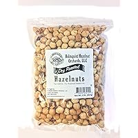 1 LB | Holmquist Hazelnuts Dry (AIR) Roasted Hazelnuts | Unsalted | NON-GMO, GLUTEN FREE, KOSHER, RESEALABLE, KETO-FRIENDLY | GROWN IN USA