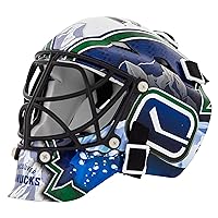 Franklin Sports NHL Team Logo Mini Hockey Goalie Mask with Case - Collectible Goalie Mask with Official NHL Logos and Colors