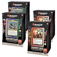 Magic: The Gathering Phyrexia: All Will Be One Commander Decks - 2 of Each Deck (2 Corrupting Influence + 2 Rebellion Rising)