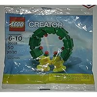 Lego Creator Mini Figure Set #30028 Christmas Wreath Bagged
