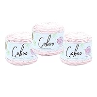 (3 Pack) Lion Brand Yarn Coboo Bamboo Yarn, Pale Pink