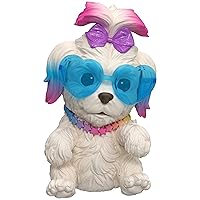 Little Live OMG Pets Have Talent - Soft Squishy Interactive Puppy That Comes to Life, Sings, Cries and Eats - Rainbow Pop