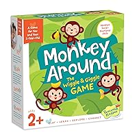 Peaceable Kingdom Monkey Around First Game for Toddlers Interactive play with Parent Ages 2+