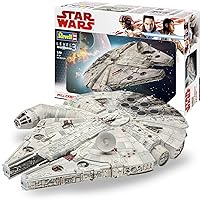 Revell 06718 Star Wars Millennium Falcon (Han Solo) 1:72 Scale Unbuilt/Unpainted Plastic Model Kit