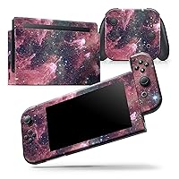Compatible with Nintendo Switch Joy-Con Only - Skin Decal Protective Scratch-Resistant Removable Vinyl Wrap Cover - Vibrant Deep Space