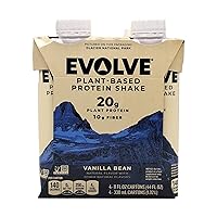 EVOLVE Ideal Vanilla Protein Shake 4Pk, 11 FZ