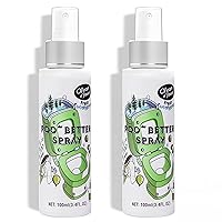 Clean-n-Fresh Toilet Spray, Poop Spray Eucalyptus Scent, 100% Natural Plant Essential Oil Bathroom Air Fresheners Spray, 400 Plus Uses, Long Lasting Odor Eliminator, 2 Pack