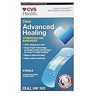 CVS Advanced Healing Hydrocolloid Variety Bandages (Clear)