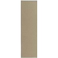 Garland Rug Town Square Rug, 3 ft x 8 ft, Tan