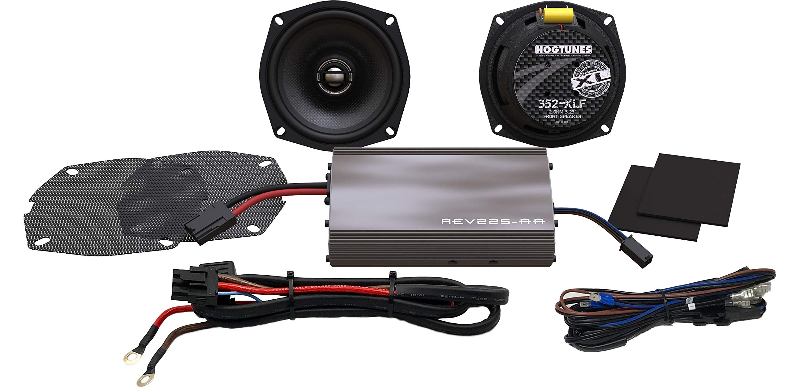 Hogtunes 225 SG KIT-XL with 225 Watt Amplifier and 5.25