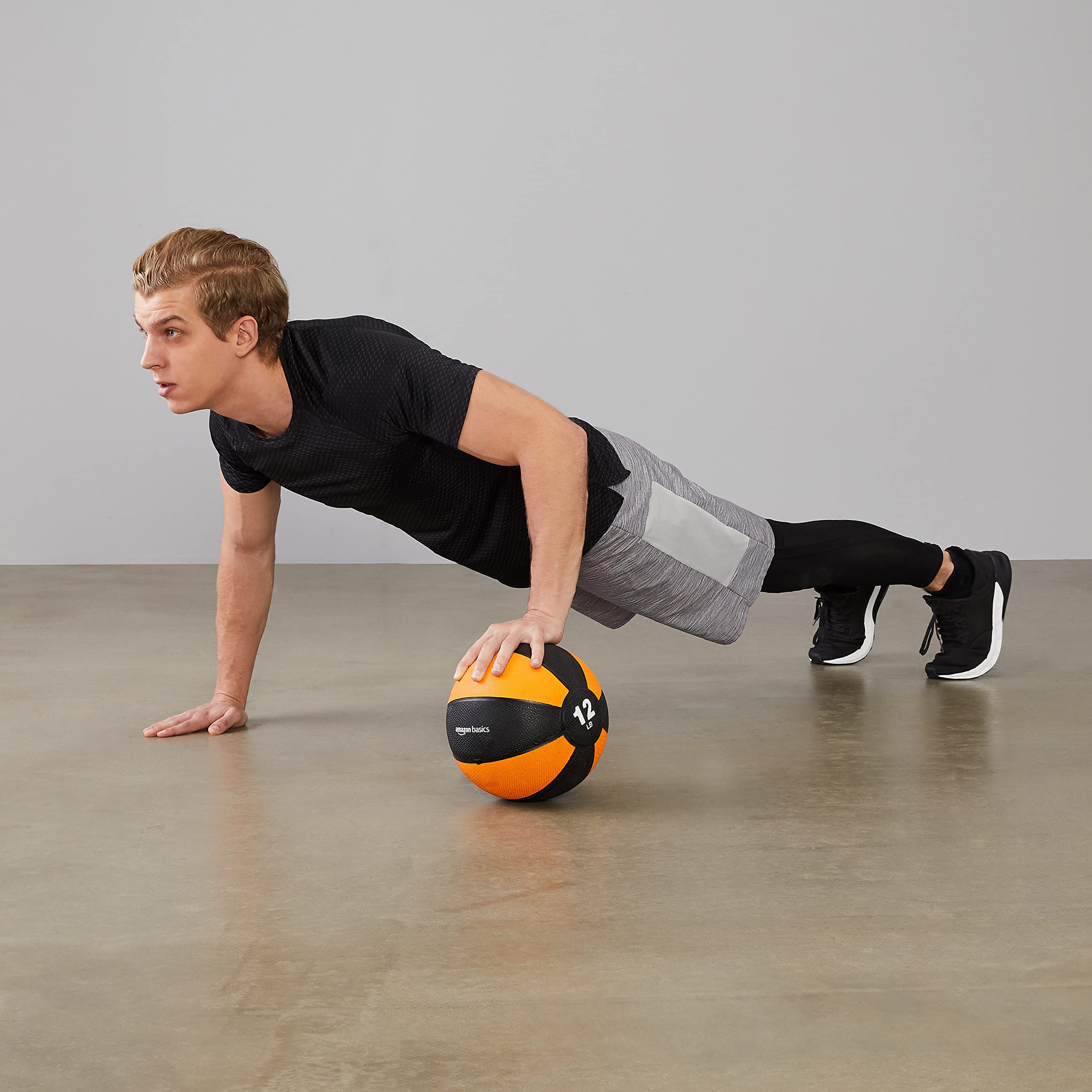 Amazon Basics Medicine Ball for Workouts Exercise Balance Training