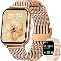 Smart Watch for Women Fitness Tracker: 1.83 Inch Bluetooth Call Smartwatch with Blood Oxygen Blood Pressure Monitor Compatible with Android Ios 100+ Sport Mode Heart Rate Steps Counter Waterproof Ip67