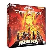 Avatar The Last Airbender: Fire Nation Rising | Cooperative Board Game | Featuring Aang, Katara, Sokka, Toph, Zuko, and Lord Ozai | Officially-Licensed Avatar Merchandise