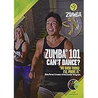 Zumba 101 Dance Fitness for Beginners Workout DVD, Beginner Dance Workout .5x5.25x7.5