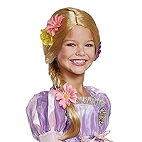 Disguise Tangled Rapunzel Deluxe Wig Kids Standard , Beige