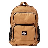Dickies Double Pocket Backpack, Brown Duck, AL