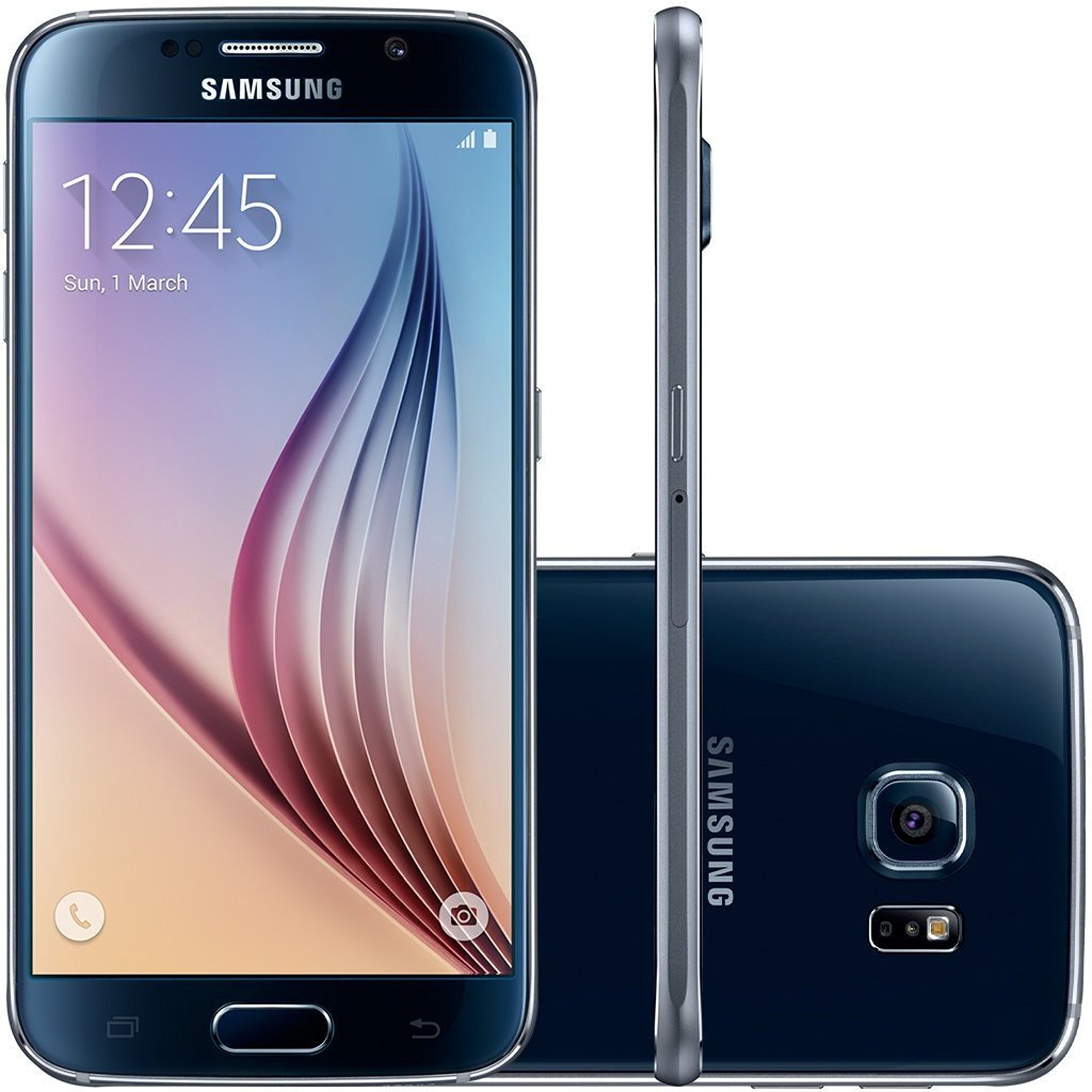 Samsung GALAXY S6 G920 32GB Unlocked GSM 4G LTE Octa-Core Smartphone - Black Sapphire