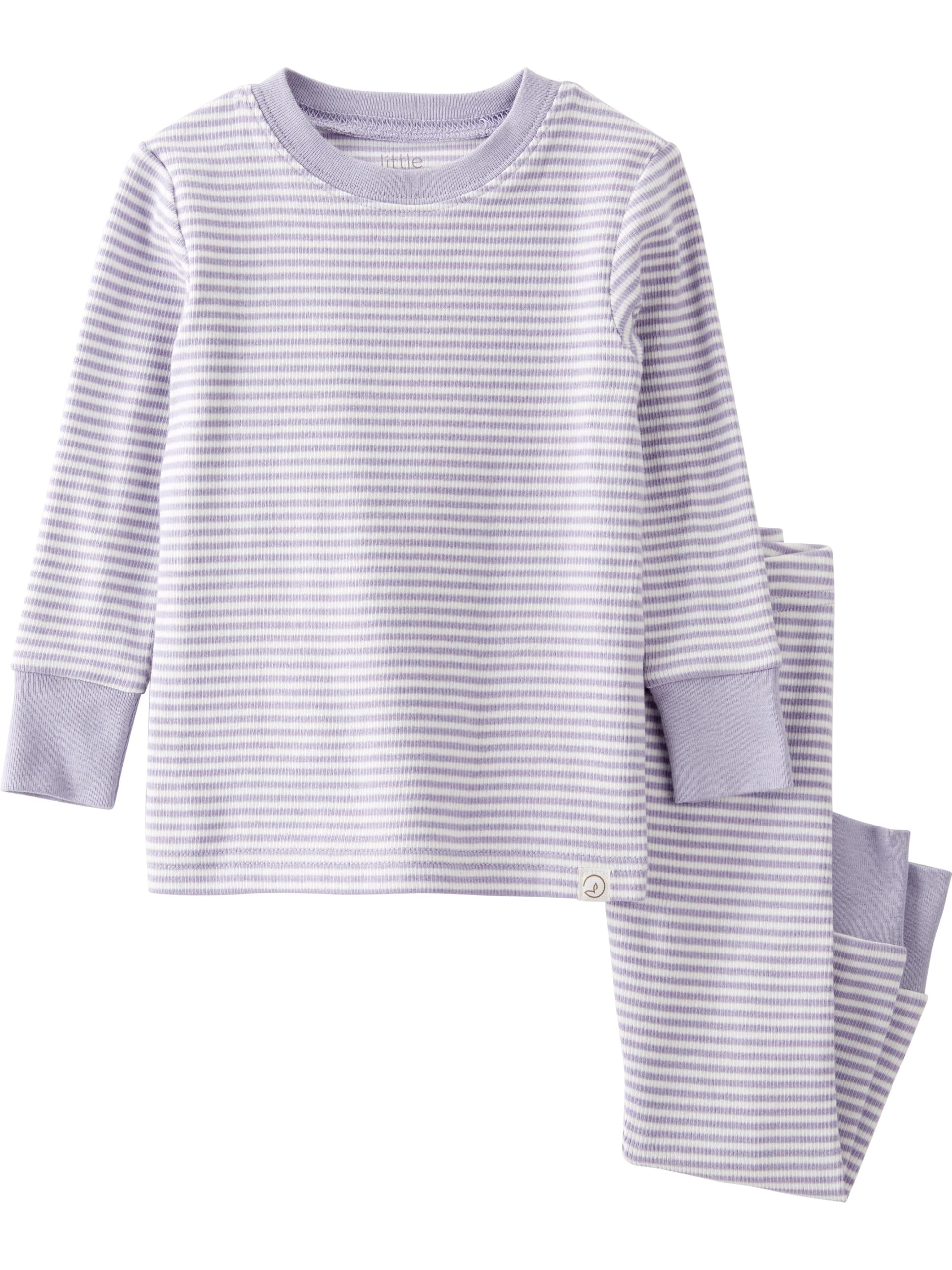 little planet by carter's Baby Girl's Organic Cotton 2-Piece Pajama Sets