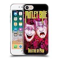 Head Case Designs Officially Licensed Motley Crue Theater of Pain Key Art Soft Gel Case Compatible with Apple iPhone 7/8 / SE 2020 & 2022