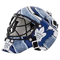 Franklin Sports NHL League Logo Toronto Maple Leafs Mini Goalie Mask