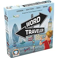 Word Traveler Board Game - Exciting Wayfinding Adventure! Cooperative Family Game for Kids and Adults, Ages 10+, 2-5 Players, 30-45 Minute Playtime, Made by Office Dog