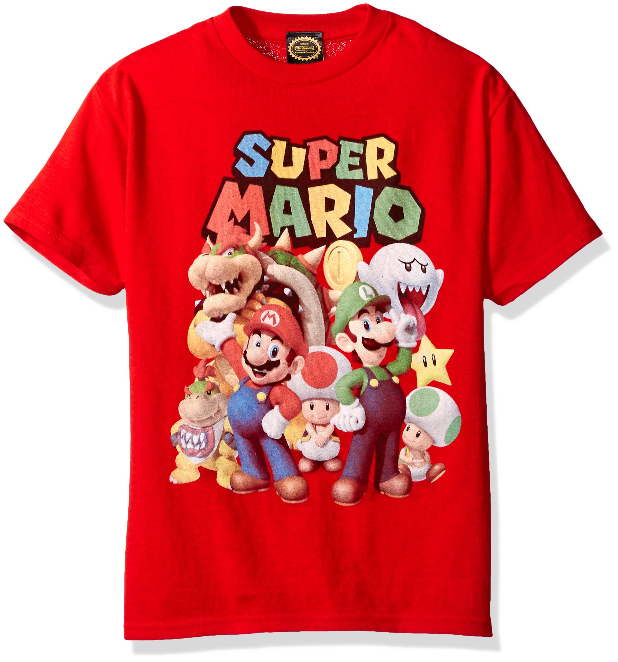 Nintendo Boy's Super Mario Groupage T-Shirt
