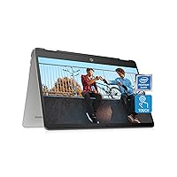 HP Chromebook x360 14a 2-in-1 Laptop, Intel Pentium Silver N5000 Processor, 4 GB RAM, 64 GB eMMC, 14