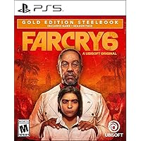 Far Cry 6 PlayStation 5 Gold Steelbook Edition Far Cry 6 PlayStation 5 Gold Steelbook Edition PlayStation 5 PlayStation 4 Xbox One