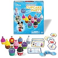 Disney Enchanted Cupcake Party Game for Girls & Boys Age 3 & Up - A Fun & Fast Matching Game You Can Play Over & Over