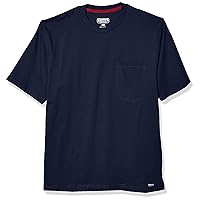 Smith's Workwear Cotton Crew Neck T-Shirt with Extended Tail