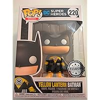 Figure POP DC Comics Yellow Lantern Batman Exclusive