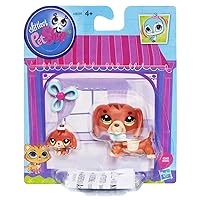 Hasbro Littlest Pet Shop LPS Dachshund Dog & Baby Figure