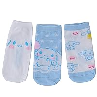 Cartoon Cinnamoroll Ankle Socks 5 Pairs No Show Socks Low Cut Socks For Men Women Melody Sport Socks